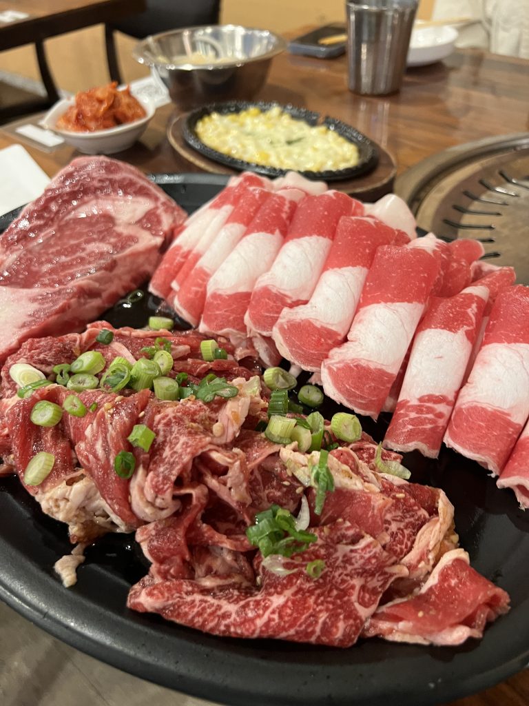 Korean BBQ quality meats