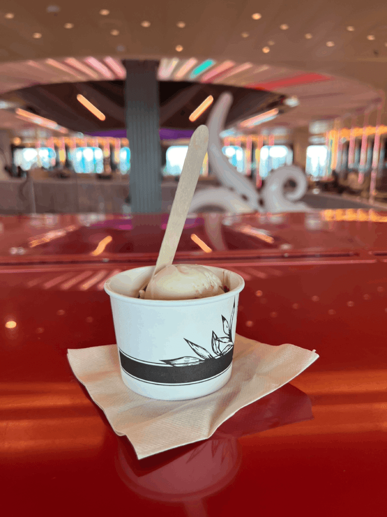 Ice cream on board