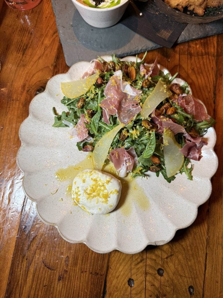 the burrata is so fresh