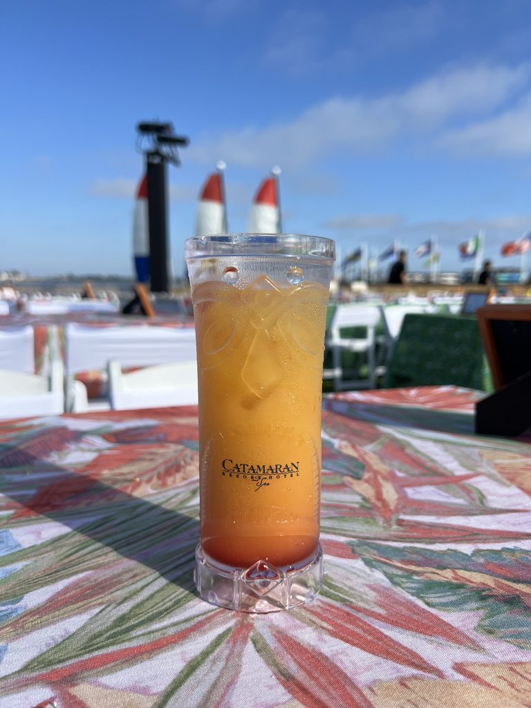 Creative cocktail for the luau