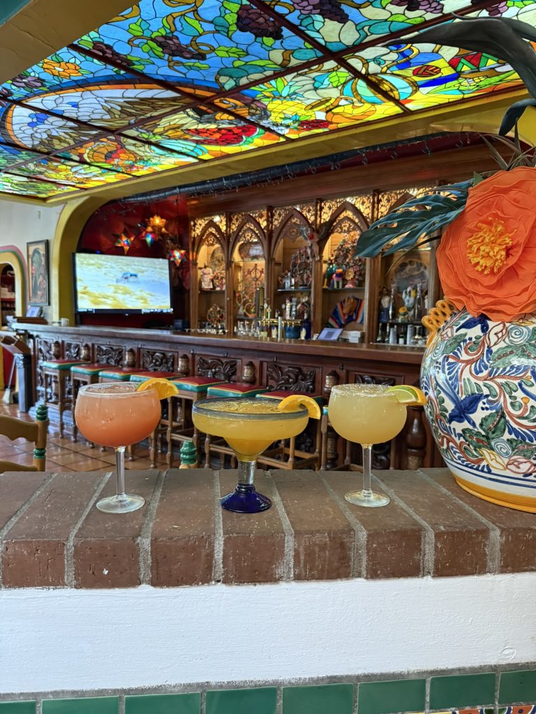bright margaritas and cocktails